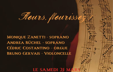 Concert « Fleurs, fleurissez »